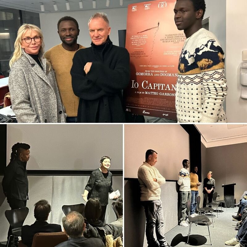 Image of Sting Steps Out to Support Matteo Garrone’s ‘Io Capitano,’ Which Isabella Rossellini Says Her Father ‘Would Have Loved’ (EXCLUSIVE) article